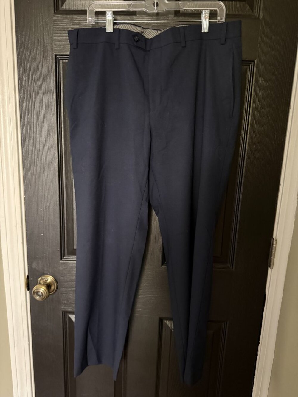 Michael Kors Mens Dress Pants 36x30 Navy